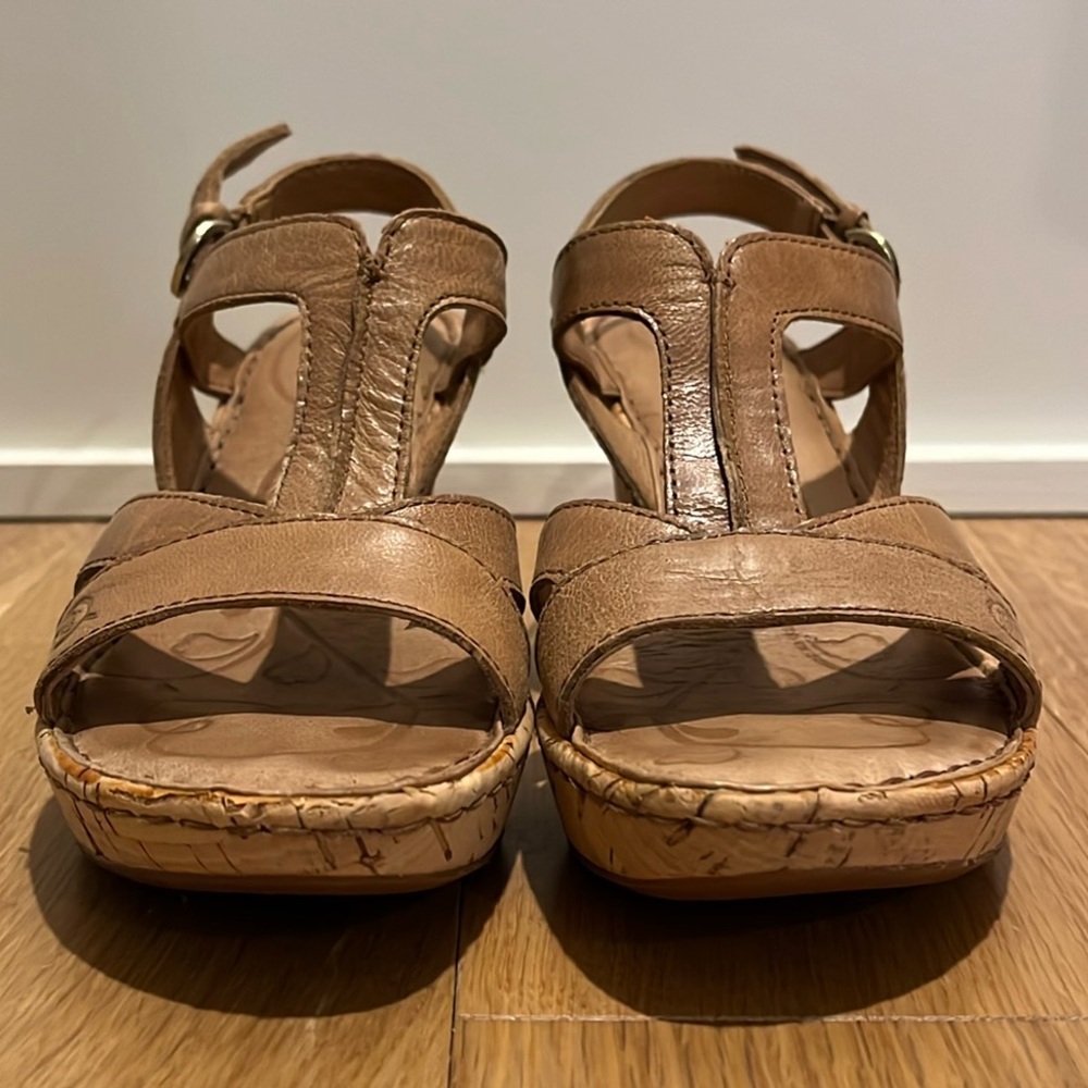Born Vinata Wedge Sandals, 6M - Picture 3 of 10